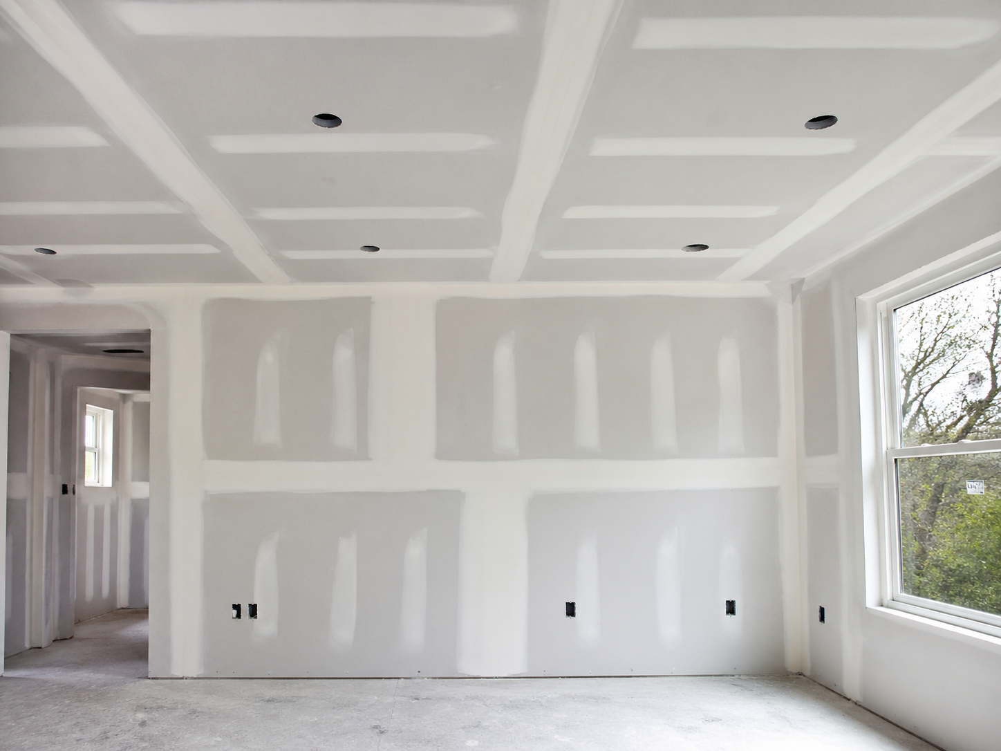 Drywall work