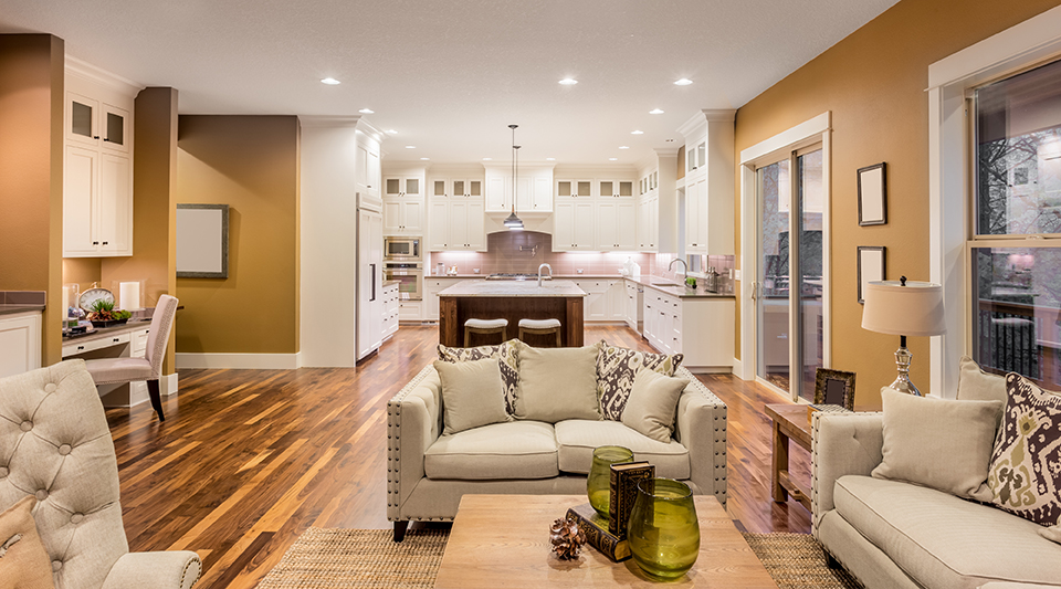 Luxurious Living Room in new home Condo